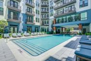 swimming pool at Navara at ENCORE! apartment homes in downtown Tampa