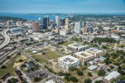 ENCORE! June 1, 2017 aerial photo, Tampa, Florida