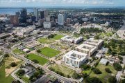 ENCORE! October 4, 2016 aerial photo, Tampa, Florida